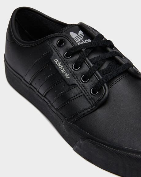 adidas schwarzer lederschuh|Shop Black Leather Shoes .